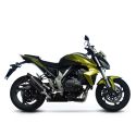 Cache carbone LEOVINCE catalyseur HONDA CB1000R 2008-2017