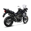 Echappement LEOVINCE NERO TRIUMPH XC 800 TIGER 2018-2019