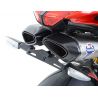 Support de plaque R&G Racing MV AGUSTA F4RR CORSACORTA 2011-2014 F4 1000R F4 MY 2010-2015 Echappement Termignoni uniquement 0