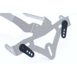 Adaptateur de plaque d'immatriculation R&G RACING pour support de plaque