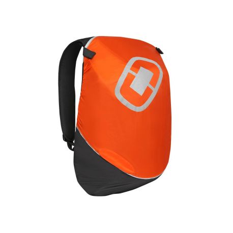 Housse anti-pluie pour cas à dos moto OGIO orange fluo pour sac à