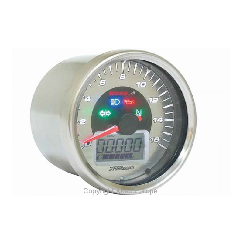 Compteur Vitesse Moto Koso D64p Universel Equipement Motard Compteur Vitesse Moto Koso D64p Universel Equipement Motard