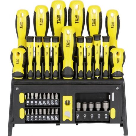 Craft Meyer lot de tournevis, 39 pièces