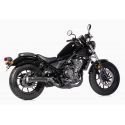 Echappement custom FALCON GROOVE HONDA CMX 500 REBEL 2016-2019