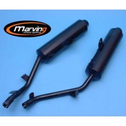 Echappement MARVING noir APRILIA 650 PEGASO 1991-1996