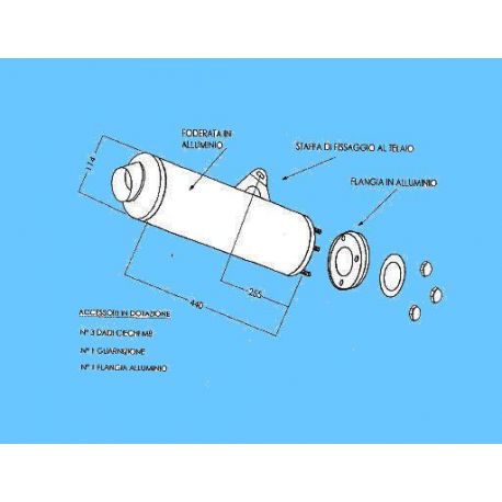 Echappement MARVING YAMAHA YZF1000R THUNDERACE 1996-2001