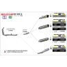 Raccord echappement ARROW HONDA CB500X 2017-2018 1