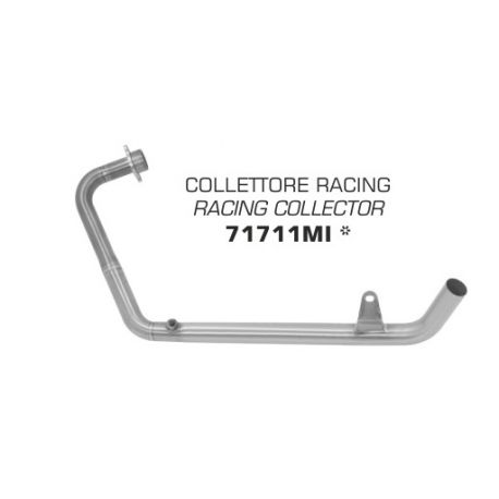 Collecteur échappement ARROW KAWASAKI Z125 NINJA 125 2019