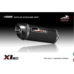 Echappement DEVIL evolution MV AGUSTA 800 BRUTALE 2012-2015