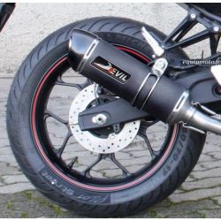 Echappement DEVIL evolution pour YAMAHA YZF-R3 2015-2021 MT-03 2016-2021