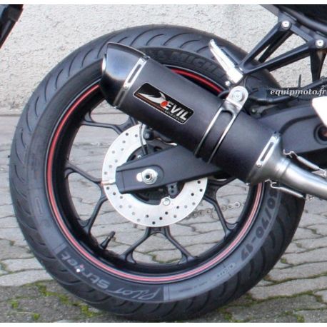Echappement DEVIL evolution pour YAMAHA YZF-R3 2015-2017