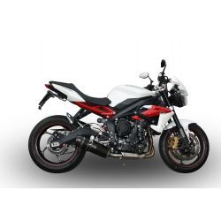 Ligne d'Echappement DEVIL evolution pour TRIUMPH 675 STREET TRIPLE 2013-2017