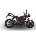 Ligne d''Echappement DEVIL evolution pour TRIUMPH 675 STREET TRIPLE 2013-2017