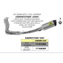 Ligne complete d''Echappement ARROW COMPETITION EVO SUZUKI GSXR 1000 2017-2018