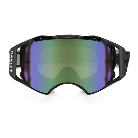 Masque OAKLEY Airbrake Jet Black écran Prizm MX Jade Iridium