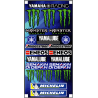 Planche autocollants Yamaha Monster 0