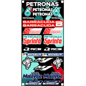 Planche autocollants PETRONAS