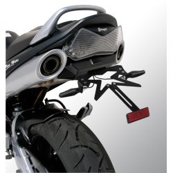 Support de plaque moto ermax SUZUKI GSR 600 2006-2011 + feux + support de catadioptre