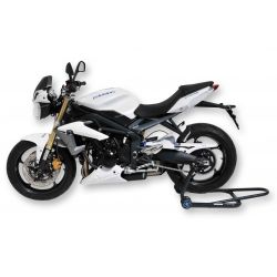 tête de fourche Ermax 21 cm pour 675 Street Triple / R 2013/2015 avec Bulle noir clair