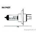 Ampoule H4 12V/60/55W culot P43t-38