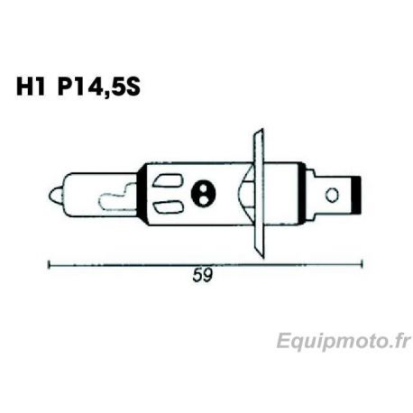 Ampoule H1 12V55 Culot P14,5S/64150/103,60
