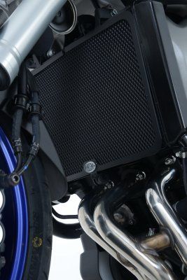 CNC Billet Radiateur Protections Lat/érales Couverture Protecteur pour MT09 FZ09 2013-2017 Motos Radiateur Protecteur Moto Accessoire Noir