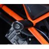 Tampons de protection R&G Racing KTM 1290 SUPER DUKE avec platine de déport 1