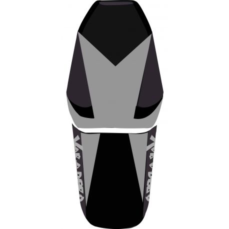 housse de selle bagster HONDA 1000 VARADERO 2007 NOIR/NOIR/LETTRES ARGENT