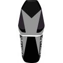 housse de selle bagster HONDA 1000 VARADERO 2008-2009 NOIR/POTIRON/LETTRES GRISES CLAIRES