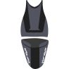 housse de selle bagster KAWASAKI 650 VERSYS 2007 NUBUCK/NOIR/LETTRES ARGENT 1
