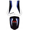 housse de selle bagster SUZUKI GSXR750 2006 NOIR/ACIER/LETTRES ROUGE ET BLANCHES 11