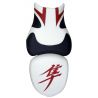 housse de selle bagster SUZUKI HAYABUSA 2009-2010 BLANC/NOIR/OR/LETTRES OR 5