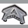 Feu arrière transparent avec clignotants intégrés à led KAWASAKI ZX636R Z800 Z800E 0