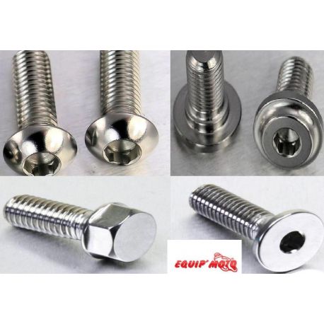 Vis disque de frein M6X1X20MM inox unitaire FZ6 2004-2009
