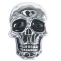 Emblèmes décoratifs de tête de mort 29x45mm