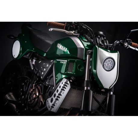 Tete de fourche homologuée C-RACER FLAT TRACK YAMAHA XSR 700 2016-2019