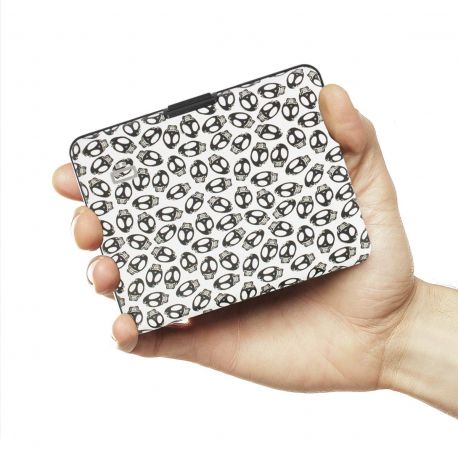 Portefeuille OGON BIG STOCKHOLM SKULLS