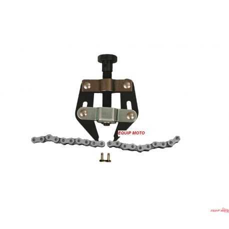 Tendeur de chaînes de moto