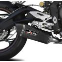 Echappement DEVIL evolution position basse pour TRIUMPH 675 STREET TRIPLE 2007-2012
