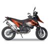 Ligne d''Echappement DEVIL evolution pour KTM 690 SM 2006-2012 2
