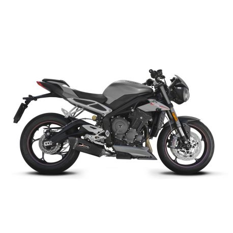 Echappement DEVIL evolution pour TRIUMPH 765 STREET TRIPLE 2017-2018