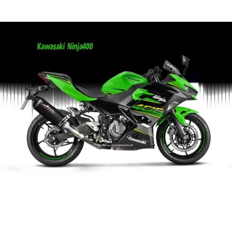 Echappement DEVIL evolution pour KAWASAKI NINJA 400 2017-2019