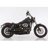 Ligne complete d'Echappement Falcon Double GROOVE Harley Davidson Dyna Super glide / Fat BOB / Wide Glide / Street BOB / Super G 2