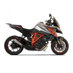 Echappement HP CORSE GP07 KTM 1290 SUPERDUKE GT 2016-2020 avec grille look moto GP