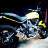 Ligne d'Echappement DEVIL evolution pour DUCATI 800 SCRAMBLER 2015-2016 2