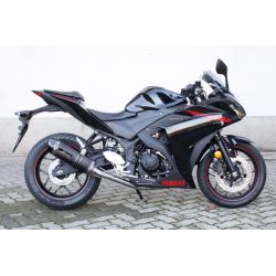 Ligne d'Echappement DEVIL evolution pour YAMAHA YZF-R3 2015-2021 MT-03 2016-2021