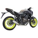 Ligne complete d'Echappement IXRACE MK2 YAMAHA MT-07 2014-2020