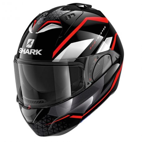 Casque Modulable Shark Evo-GT Blanc en Promo !