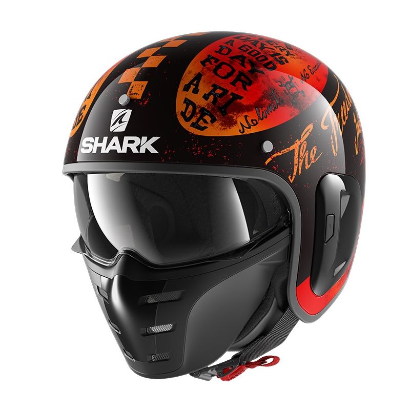 Casco Shark S-Drak Carbon Skin Carbono