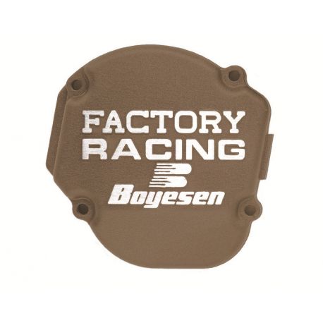 Couvercle de carter d'allumage couleur Magnésium BOYESEN YAMAHA YZ250 1999-2019 YZ250X 2016-2017